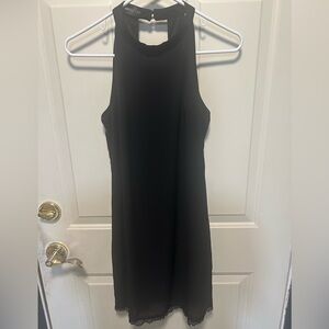 Elegant Black Sleeveless Dress